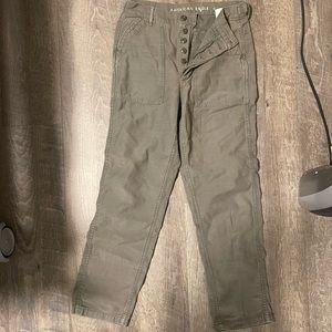 American eagle cargo pants size 6L